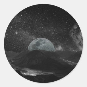 Sticker rond classique