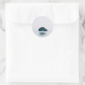 Sticker rond classique (Sac)