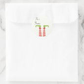 Sticker rond classique (Sac)