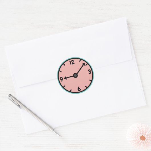 Sticker rond classique (Enveloppe)