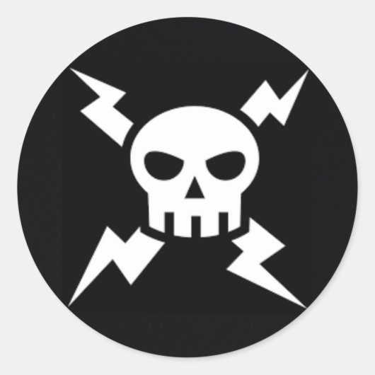 Sticker rond classique (Devant)