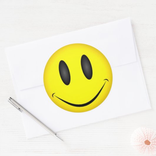 Sticker rond classique (Enveloppe)