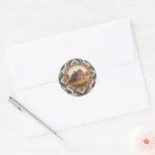 Sticker rond classique #2 (Enveloppe)