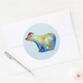 Sticker rond classique, brillant (Enveloppe)