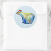 Sticker rond classique, brillant (Sac)