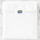 Sticker Rond Classique Comeback universitaire (Sac)