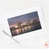 Sticker rond classique de Cologne Allemagne (Enveloppe)