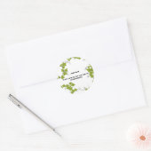 Sticker rond classique de la Bible (Enveloppe)