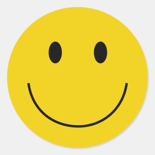 Sticker rond classique face (Devant)