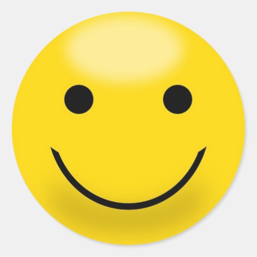 Sticker rond classique face (Devant)