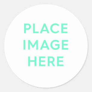 Sticker rond classique - Grand, 3 pouces