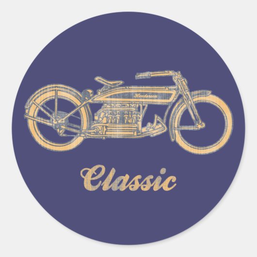Sticker Rond Classique II (Devant)