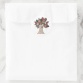 Sticker rond classique Imp Tree (Sac)