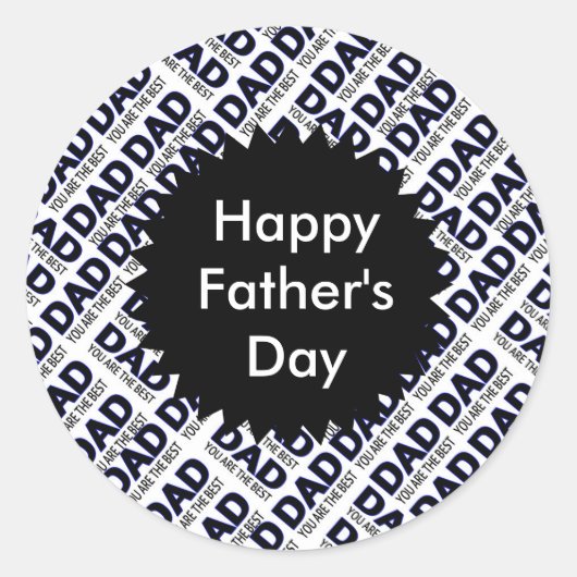 Sticker rond classique, Matte (Devant)