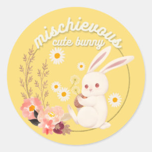 Sticker Rond Classique Mélange Moulin Mischievous