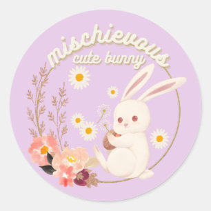 Sticker Rond Classique Mélange Moulin Mischievous