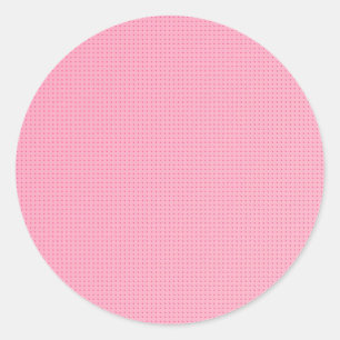 Sticker Rond Classique Modèle à tendance Blank Rose