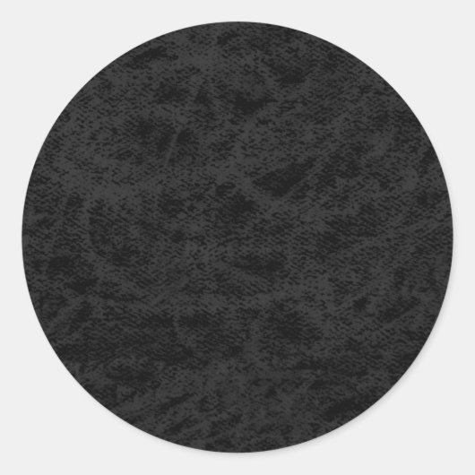 Sticker rond classique Modèle tableau noir (Devant)