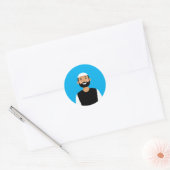 Sticker rond classique musulman (Enveloppe)