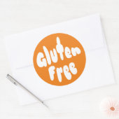 Sticker rond classique sans gluten (Enveloppe)
