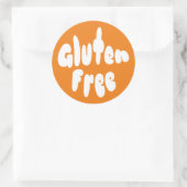Sticker rond classique sans gluten (Sac)