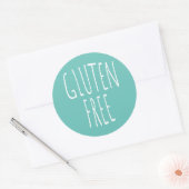 Sticker rond classique sans gluten (Enveloppe)
