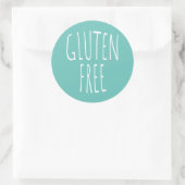 Sticker rond classique sans gluten (Sac)