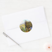 Sticker Rond Claude Monet A (Enveloppe)