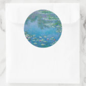 Sticker Rond Claude Monet - Nymphéas 1906 (Sac)