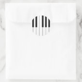 Sticker Rond Clavier (Sac)