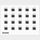 Sticker Rond Clavier (Feuille)
