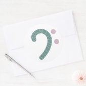 Sticker Rond clé basse (Enveloppe)