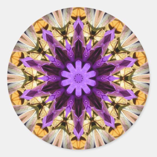 STICKER ROND CLEMATIS (Devant)