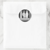 Sticker Rond Clés d'amour_ (Sac)