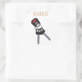 Sticker Rond Clés de voiture Boston Accent (Sac)