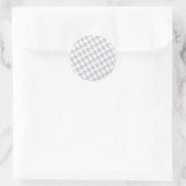 Sticker Rond Cliquez sur Personnaliser pour modifier Gris en co (Sac)