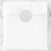 Sticker Rond Cliquez sur Personnaliser pour modifier Gris en co (Sac)