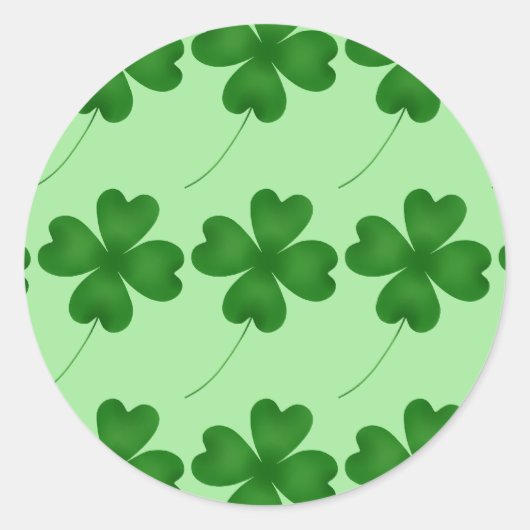 Sticker Rond Clochers chanceux (Devant)
