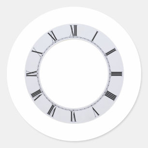 Sticker Rond ClockFace060709