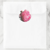 Sticker Rond Cloisons d'enveloppe personnalisées Luscious rose  (Sac)