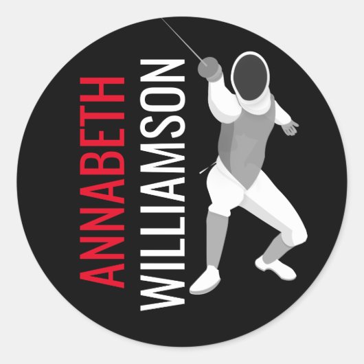 Sticker Rond Clôture (Devant)