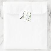 Sticker Rond Cloud Fart (Sac)