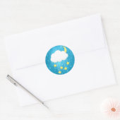 Sticker Rond Cloud Mobile (Enveloppe)