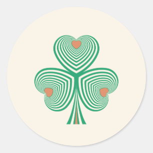 Sticker Rond Clover