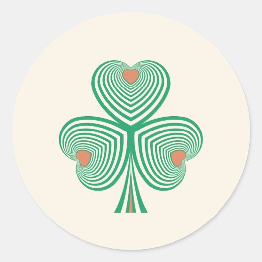 Sticker Rond Clover (Devant)