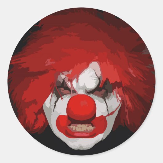 Sticker Rond Clown (Devant)