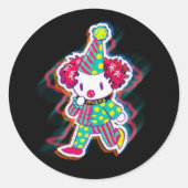 Sticker Rond Clown (Devant)