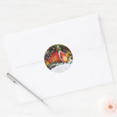 Sticker Rond Clown de tomate de Fidji (Enveloppe)