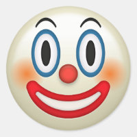 Clown fou Emoji