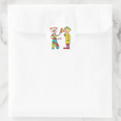 Sticker Rond Clowns (Sac)